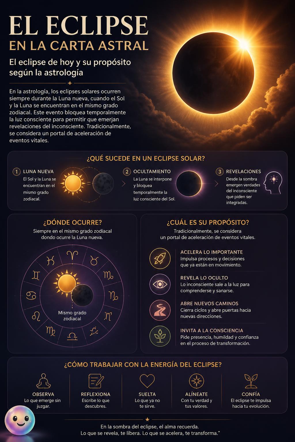 El eclipse en la carta astral