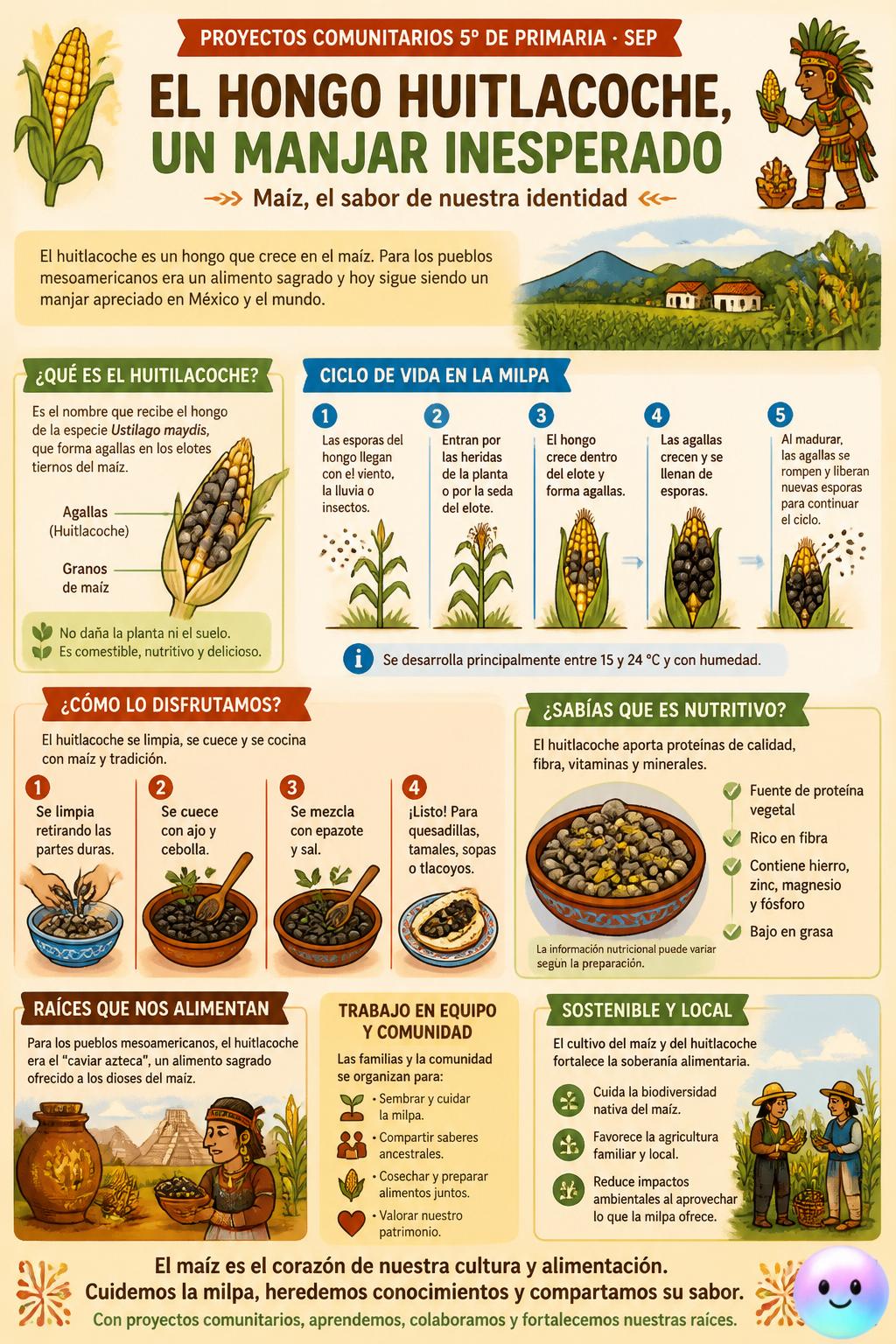 El hongo huitlacoche, un manjar inesperado