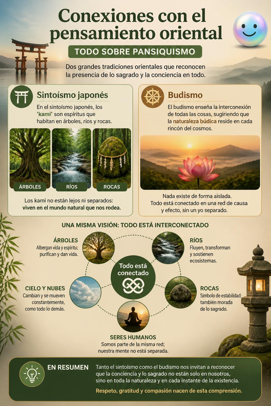 Conexiones con el pensamiento oriental
