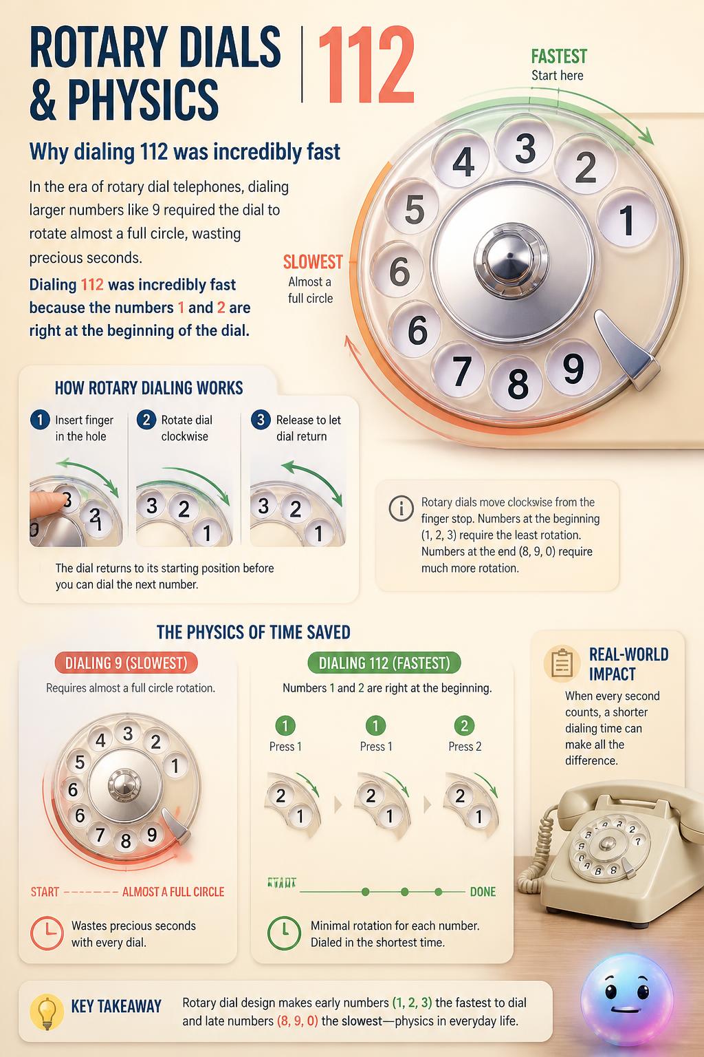 Rotary dials and physics