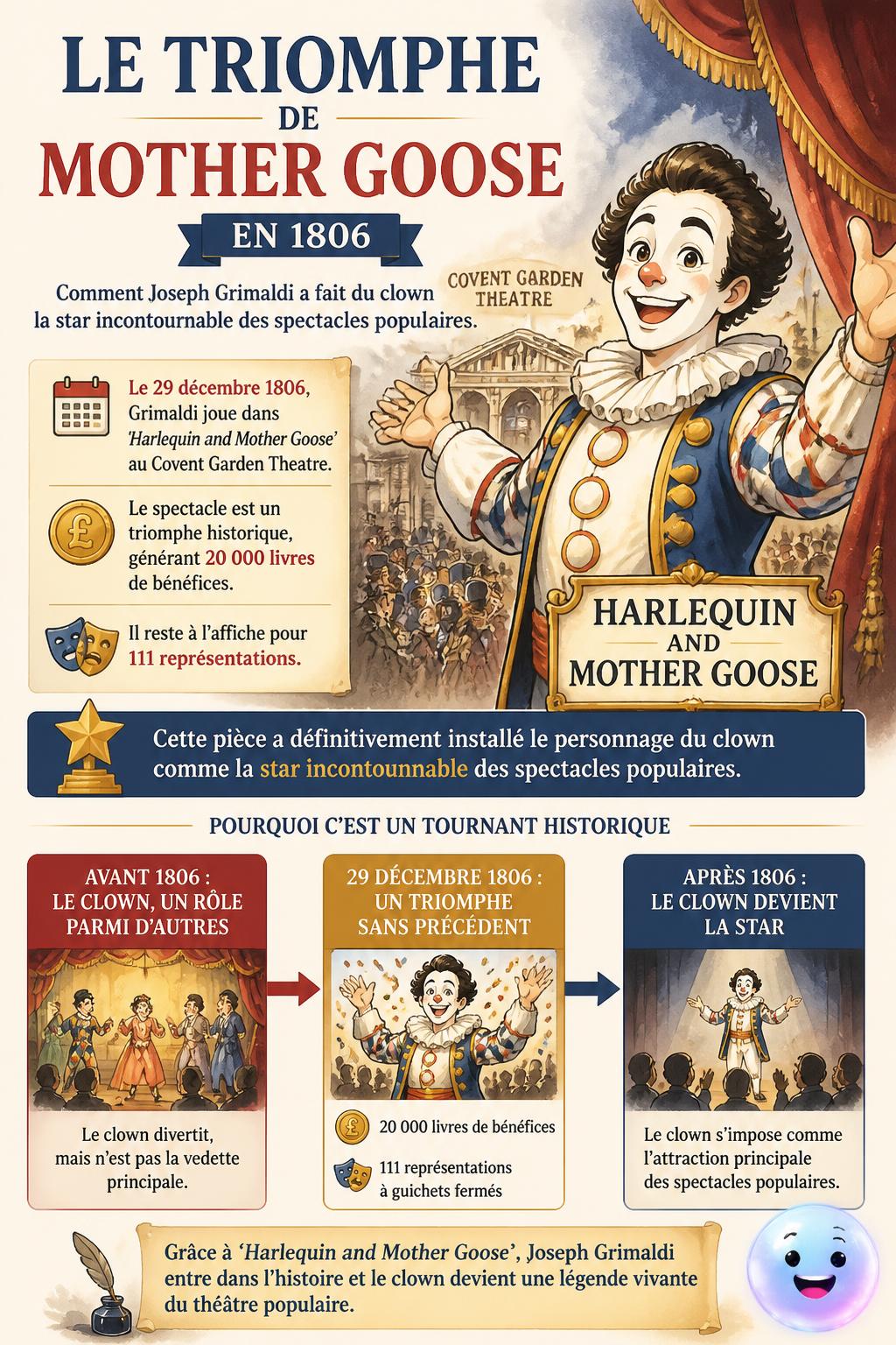 Le triomphe de Mother Goose en 1806