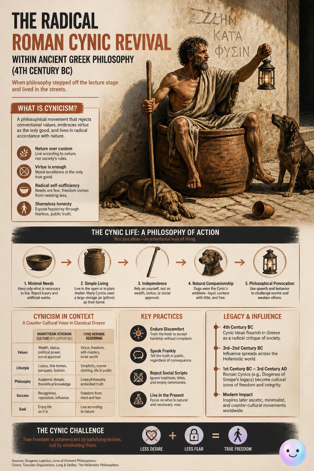 The radical Roman Cynic revival