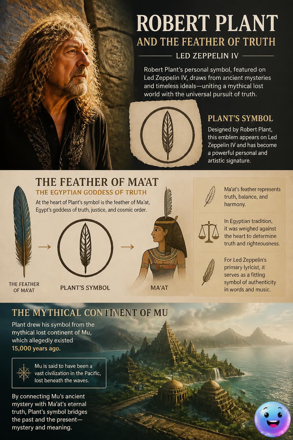 Robert Plant and the feather of truth
