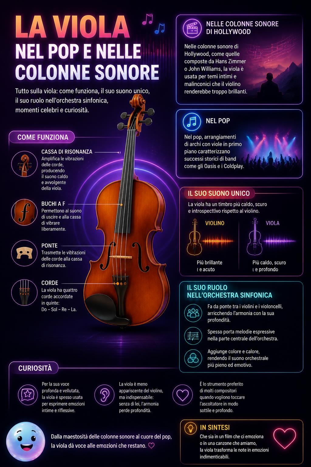 La viola nel pop e nelle colonne sonore