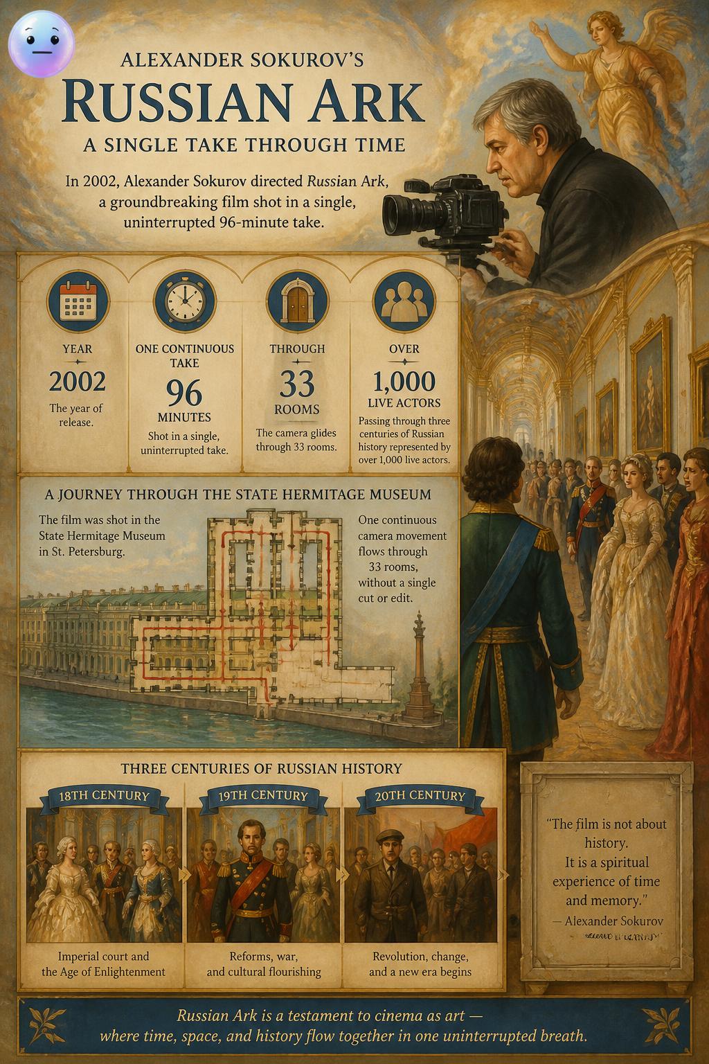 Alexander Sokurov's single-take palace