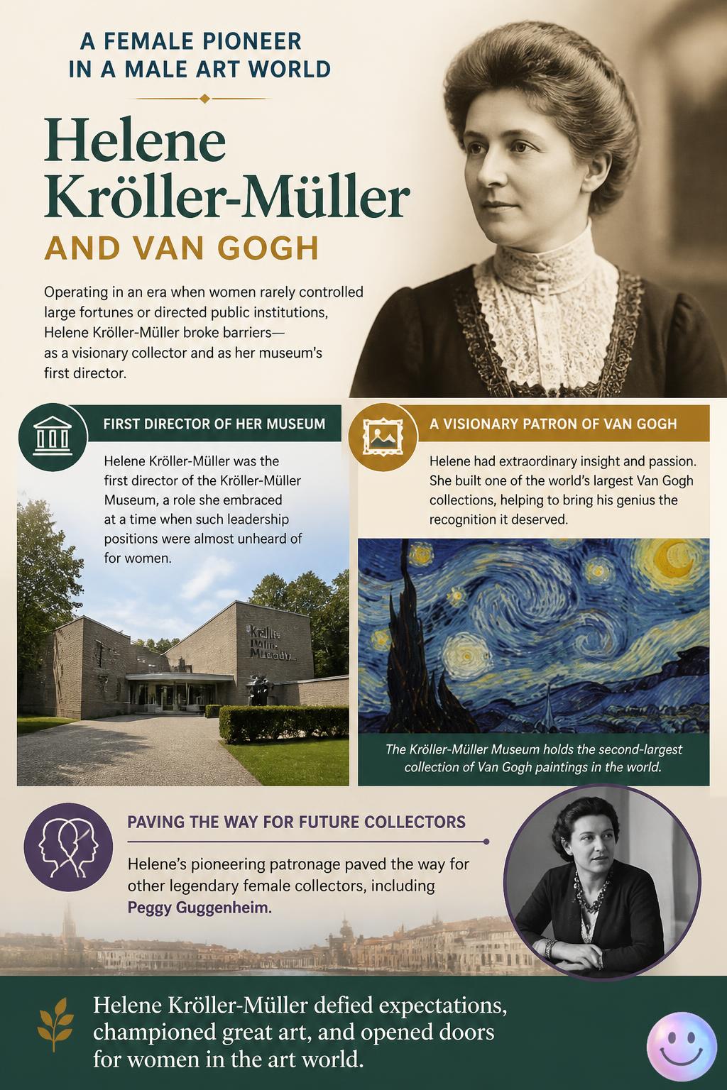 A female pioneer in a male art world