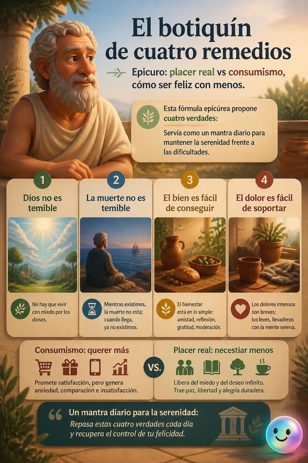 El botiquín de cuatro remedios