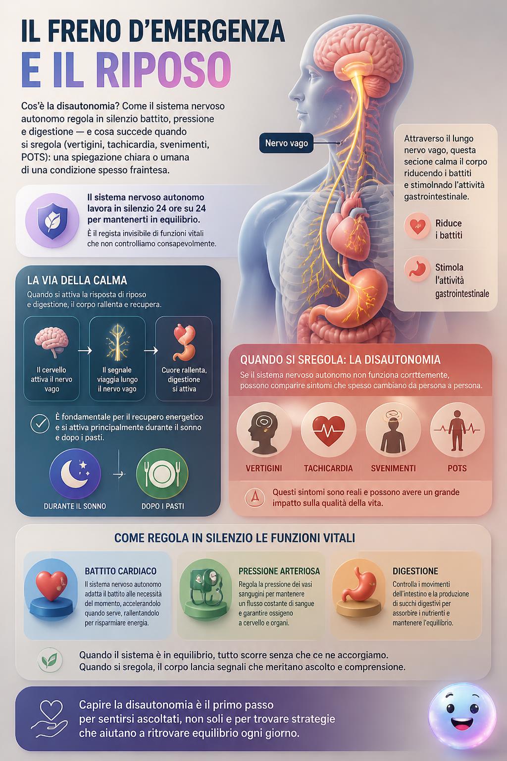Il freno d'emergenza e il riposo