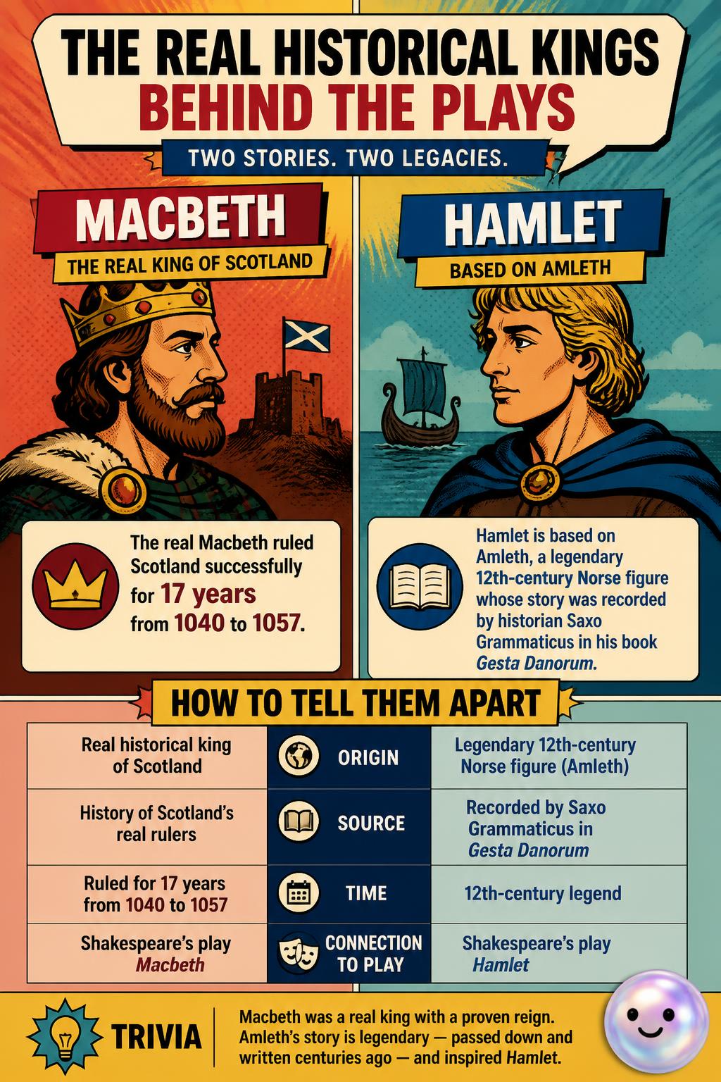 The real historical kings behind the plays