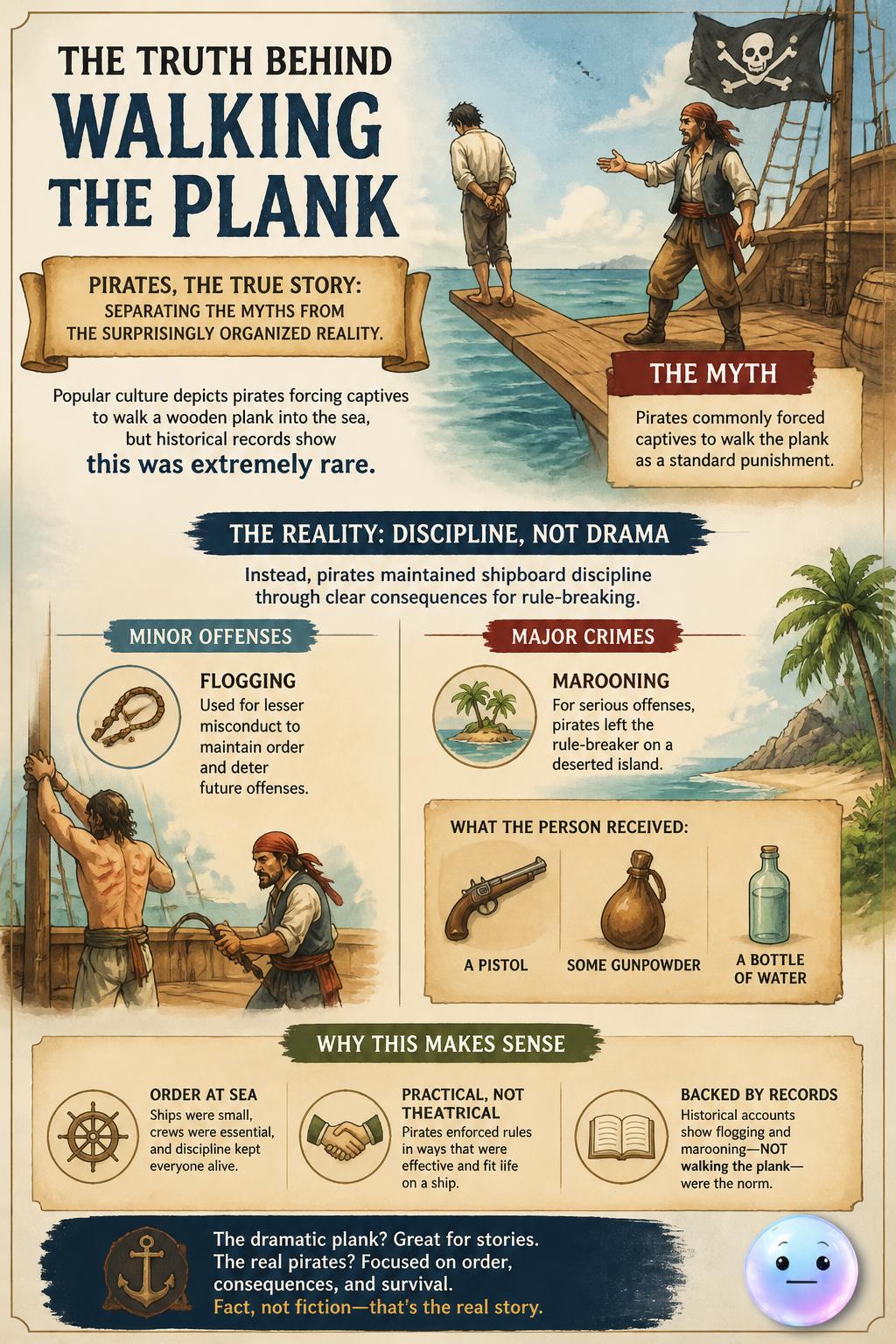 The truth behind walking the plank