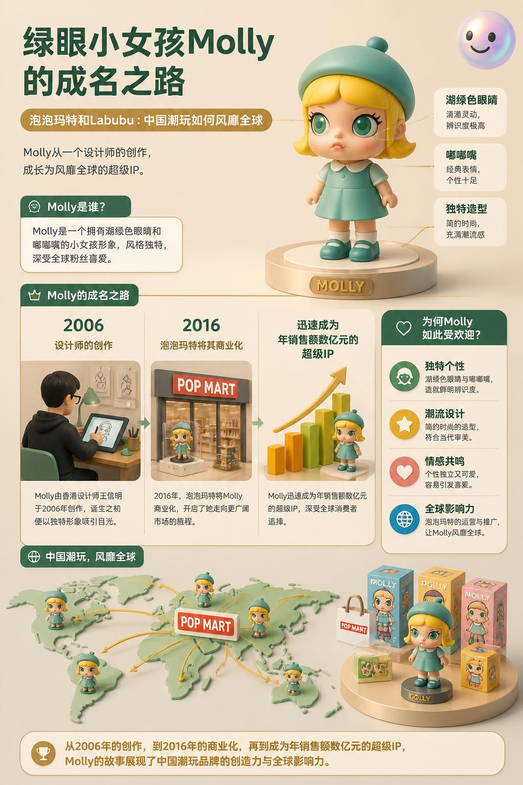 绿眼小女孩Molly的成名之路
