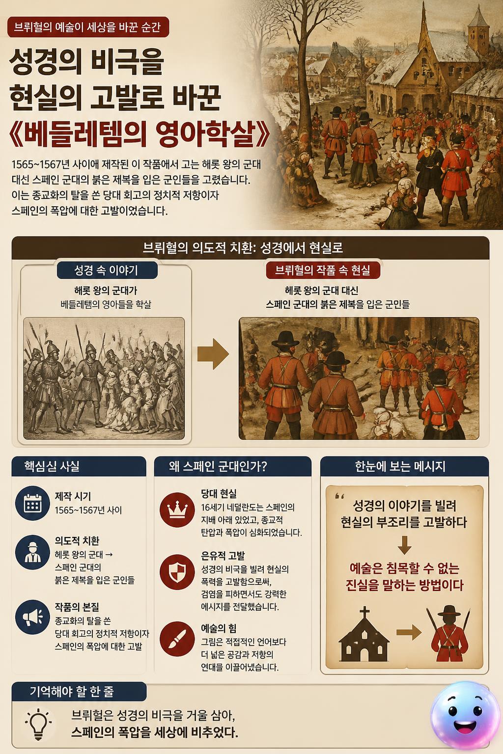 성경의 비극을 현실의 고발로 바꾼 《베들레헴의 영아학살》