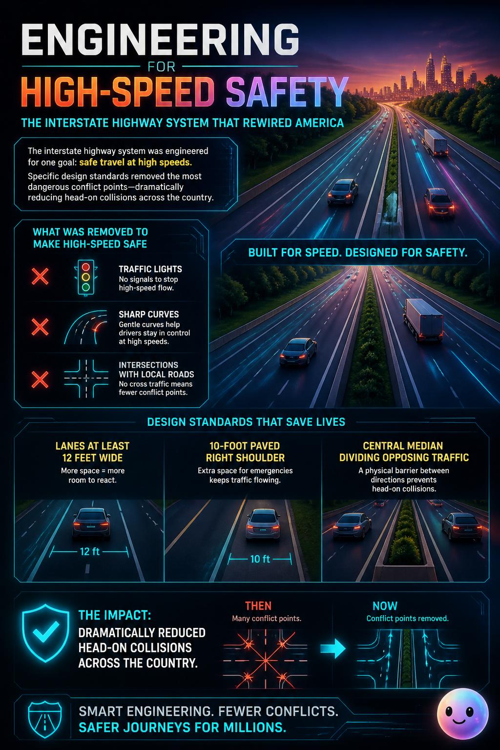Engineering for high-speed safety
