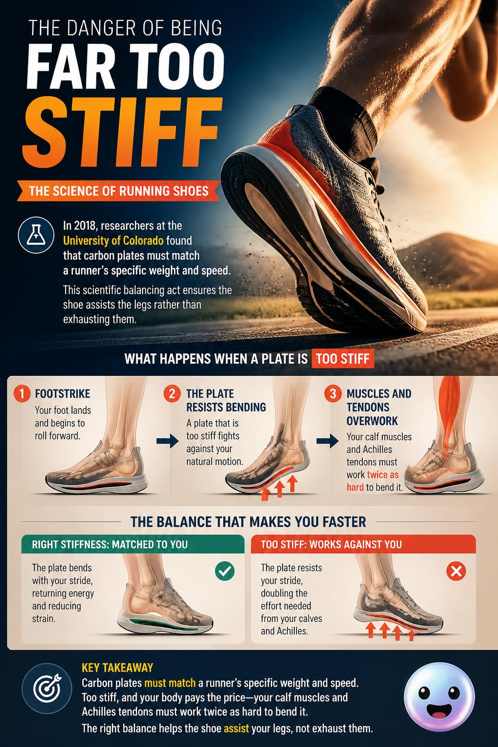 The danger of being far too stiff