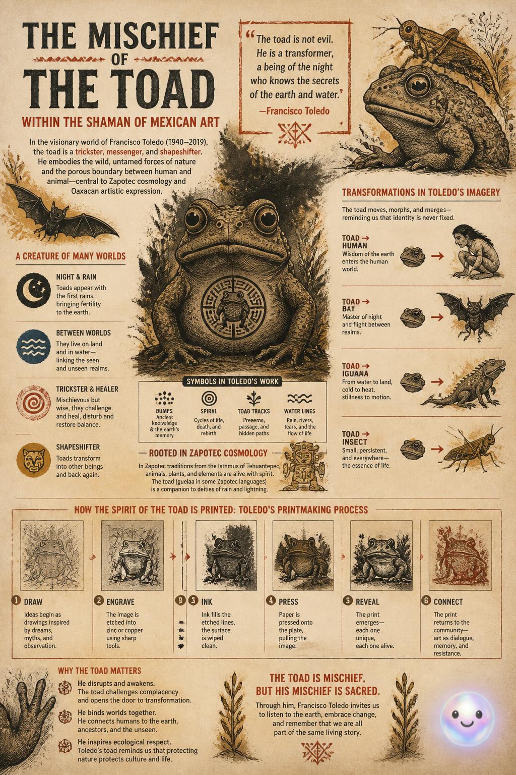The mischief of the toad
