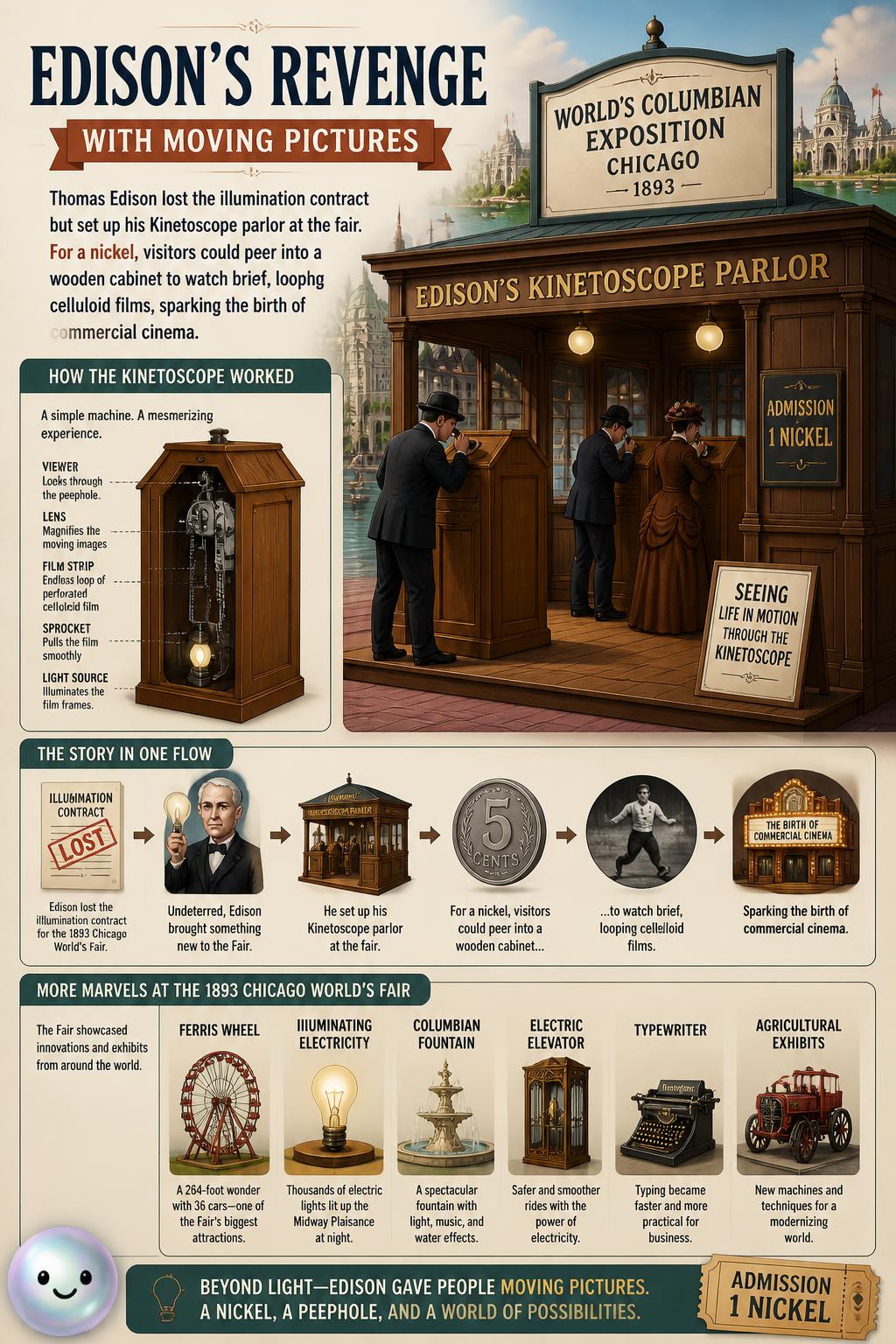 Edison's revenge with moving pictures