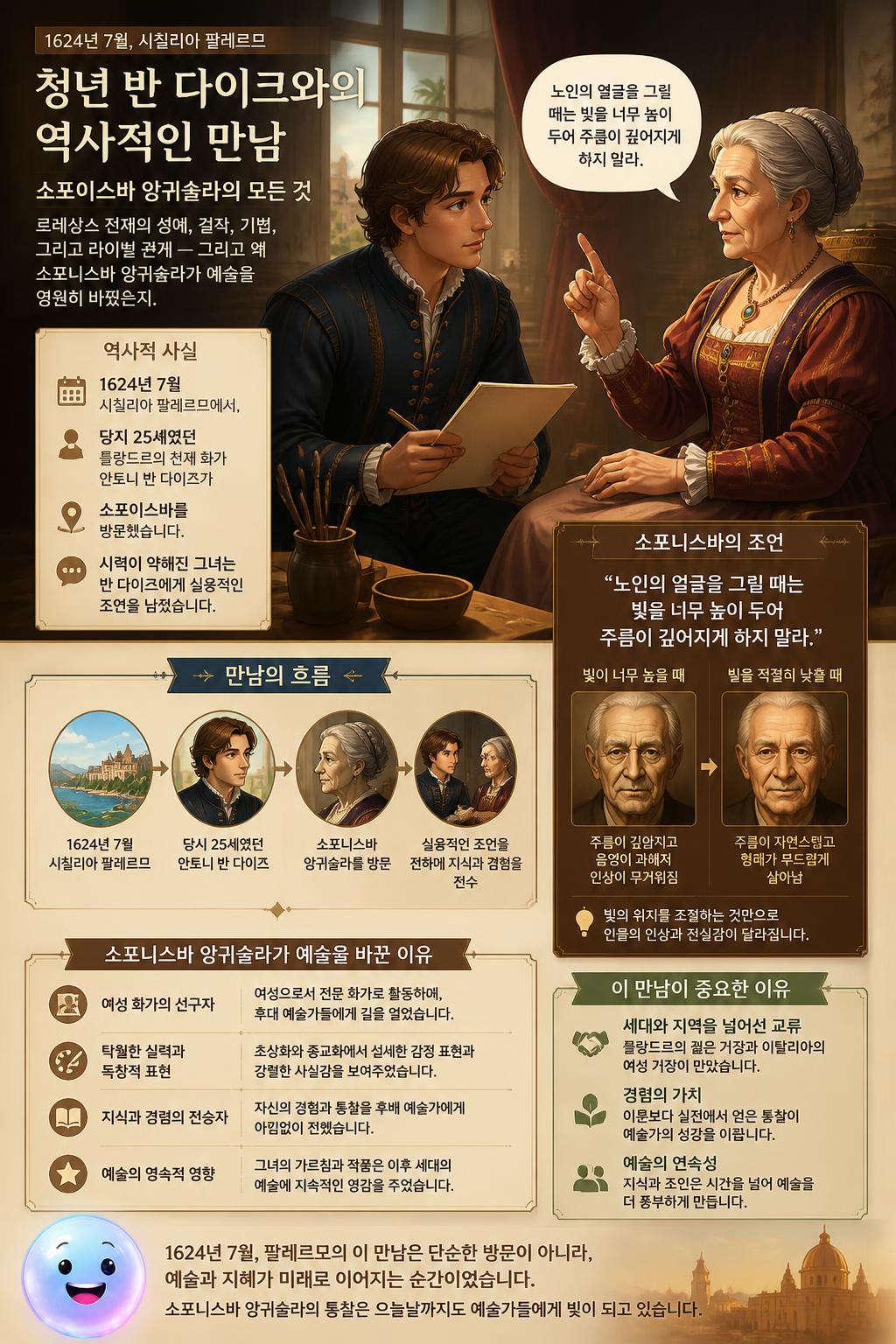 청년 반 다이크와의 역사적인 만남