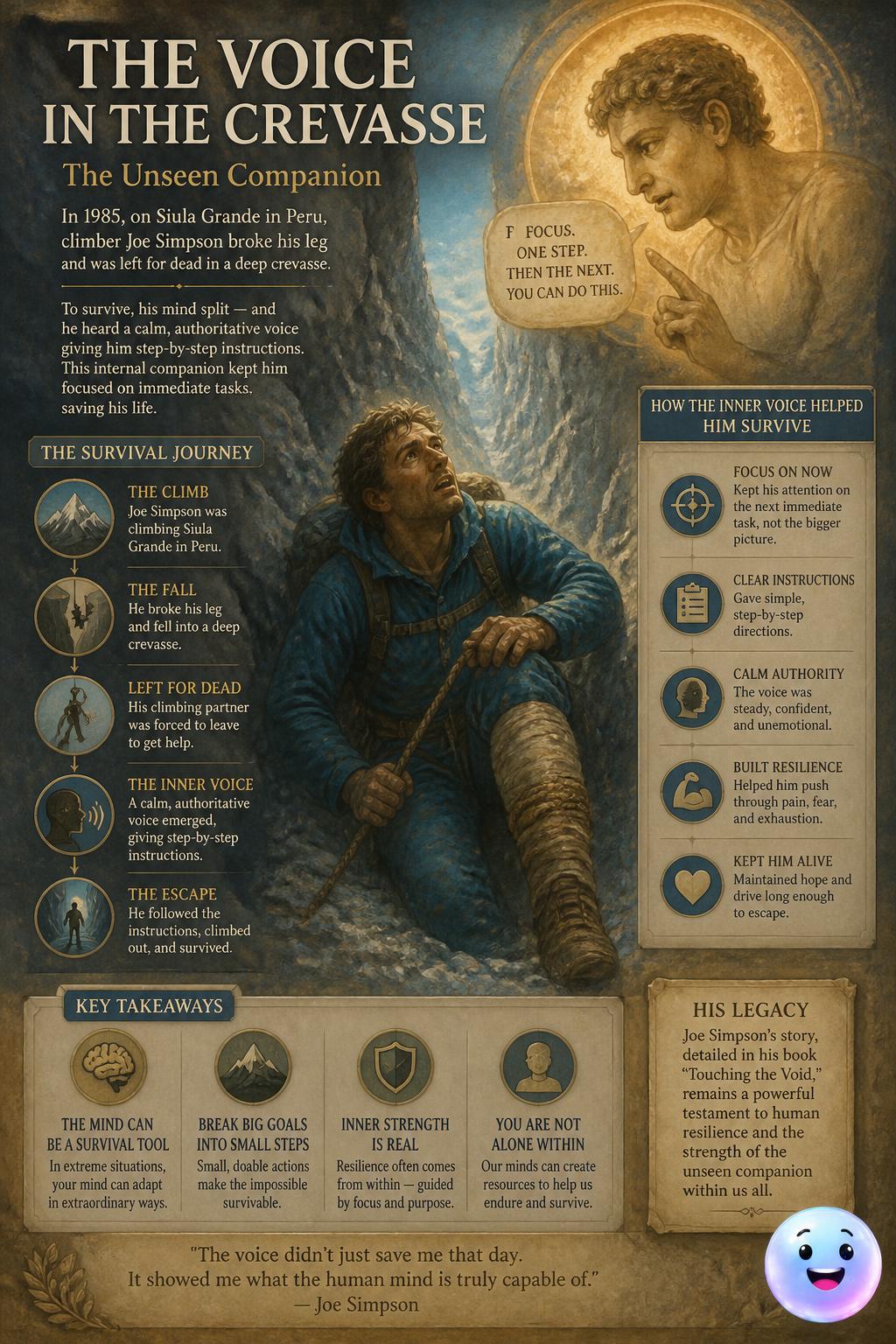 The voice in the crevasse