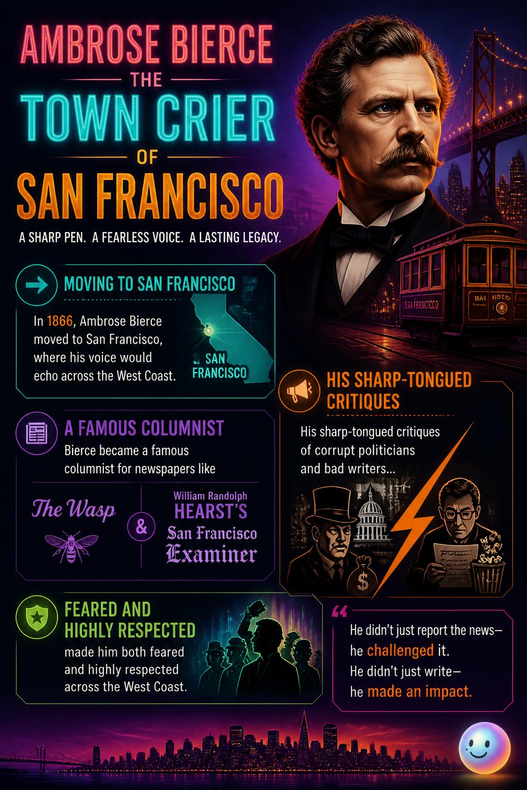 The town crier of San Francisco