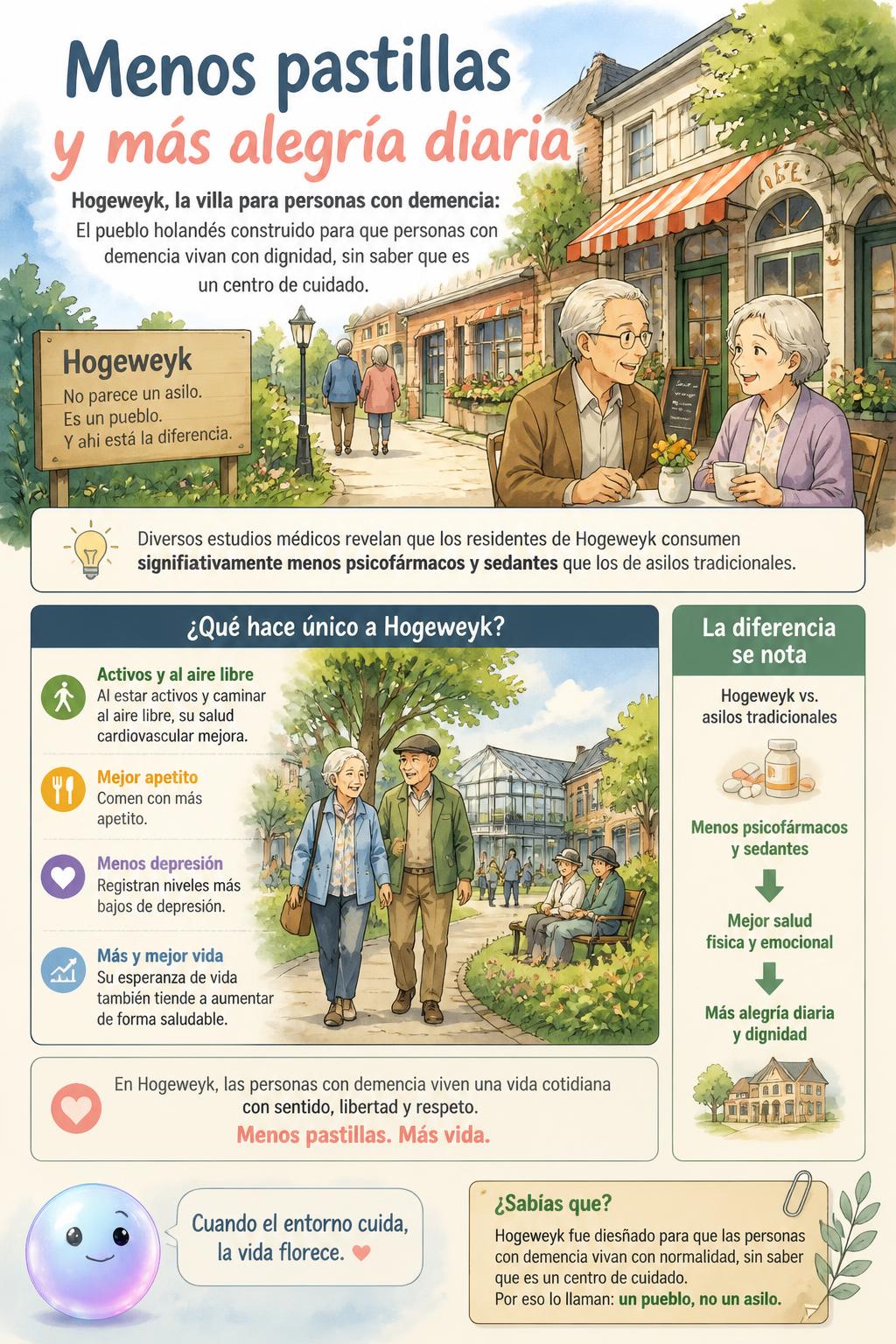 Menos pastillas y más alegría diaria