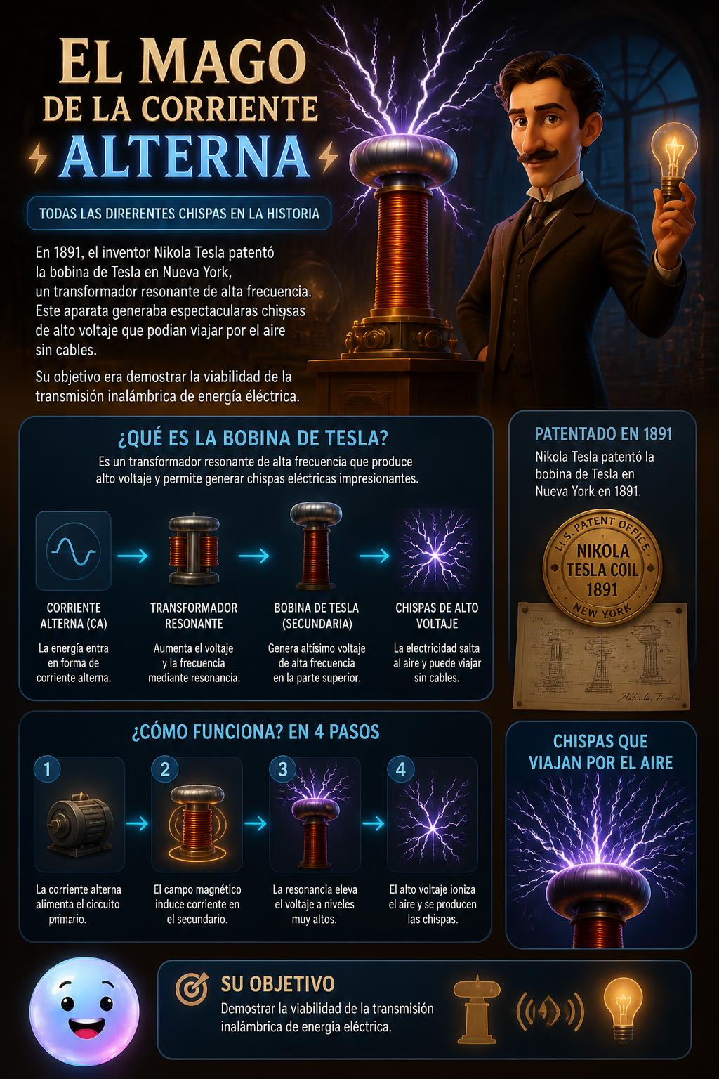 El mago de la corriente alterna