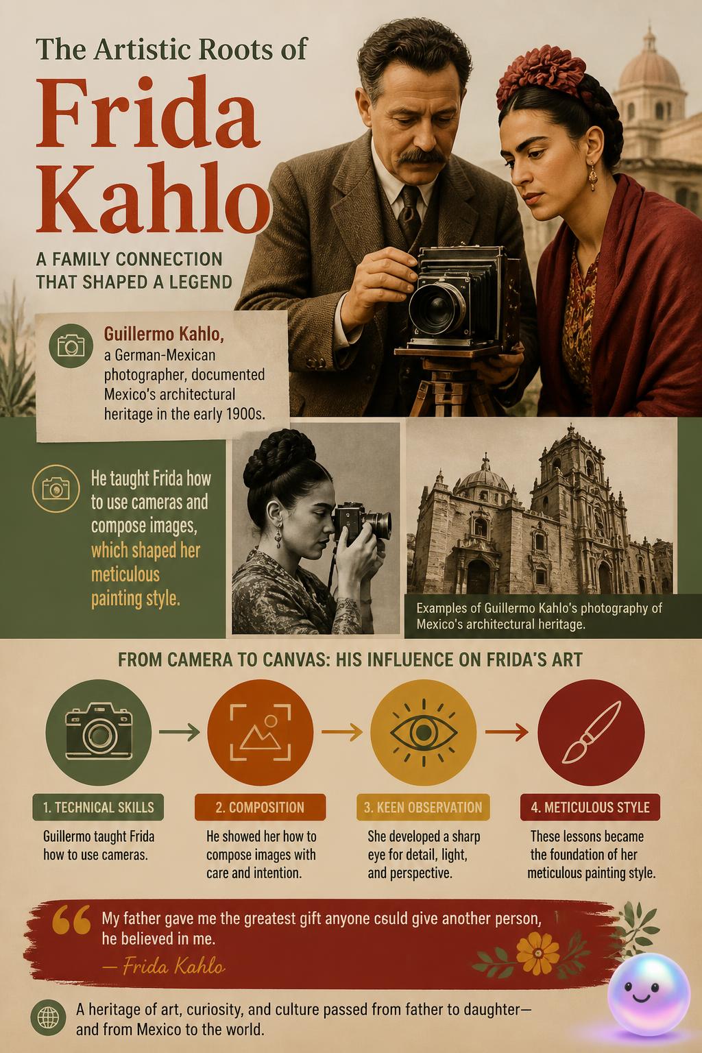 The artistic roots of Frida Kahlo
