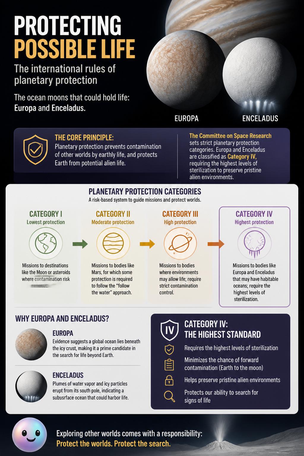 The international rules of planetary protection