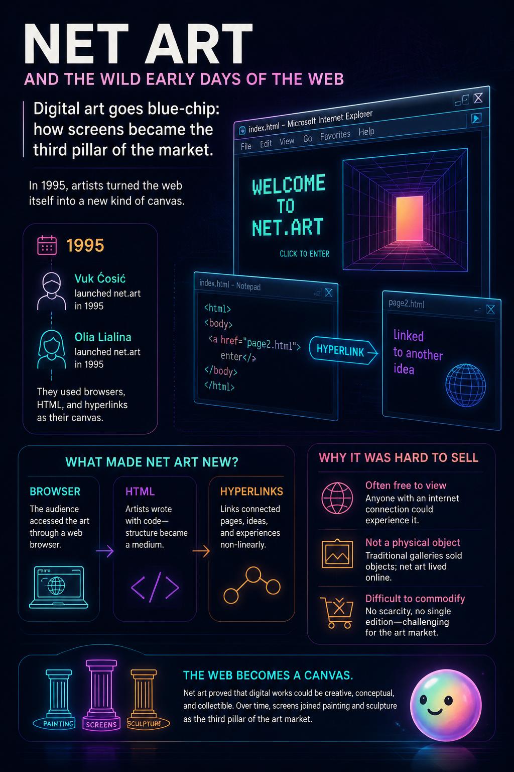 Net art and the wild early days of the web