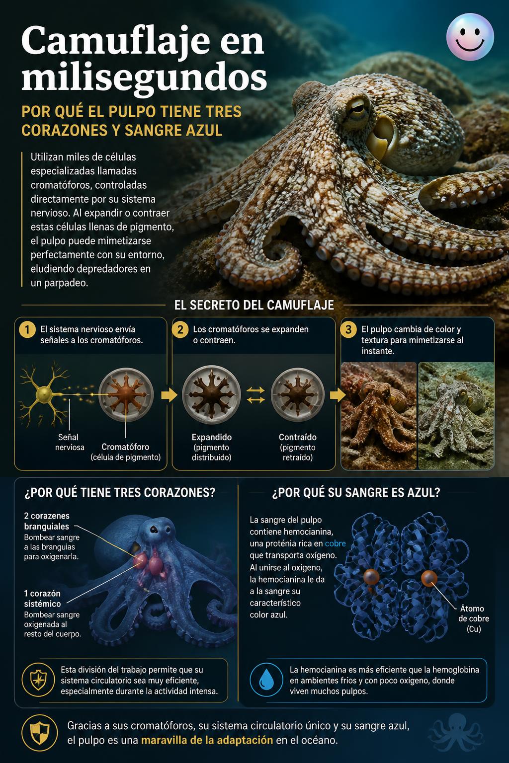Camuflaje en milisegundos
