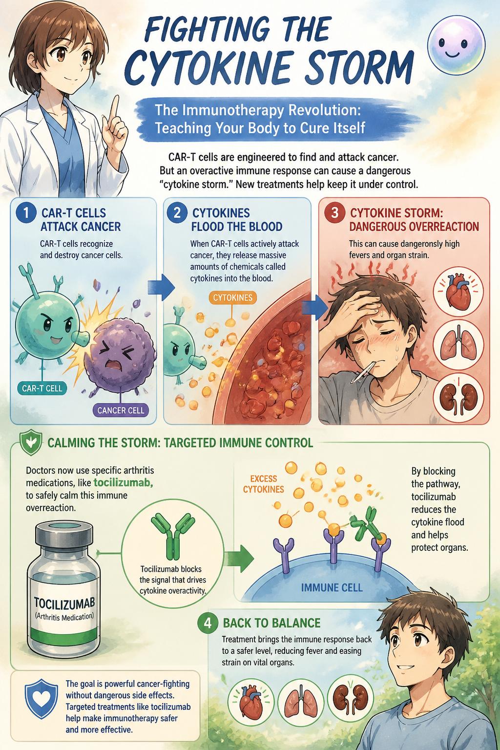 Fighting the cytokine storm