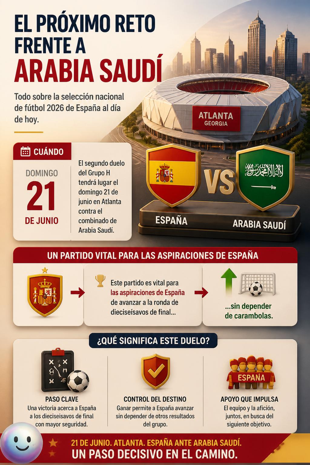 El próximo reto frente a Arabia Saudí