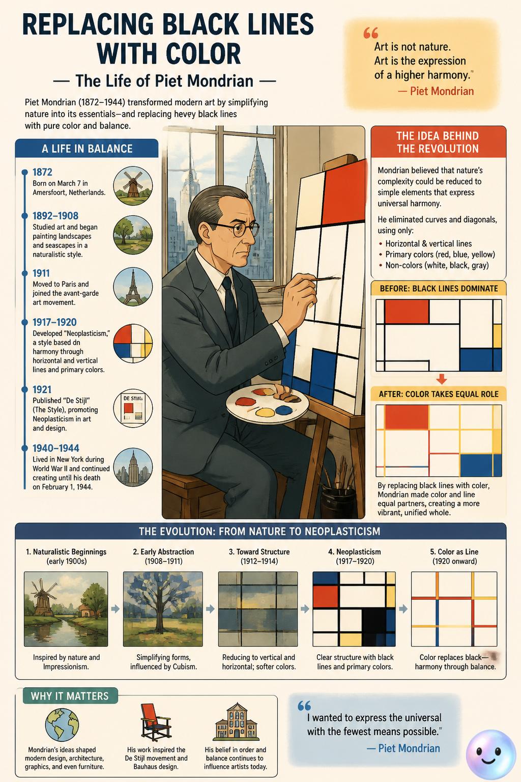 Replacing black lines with color