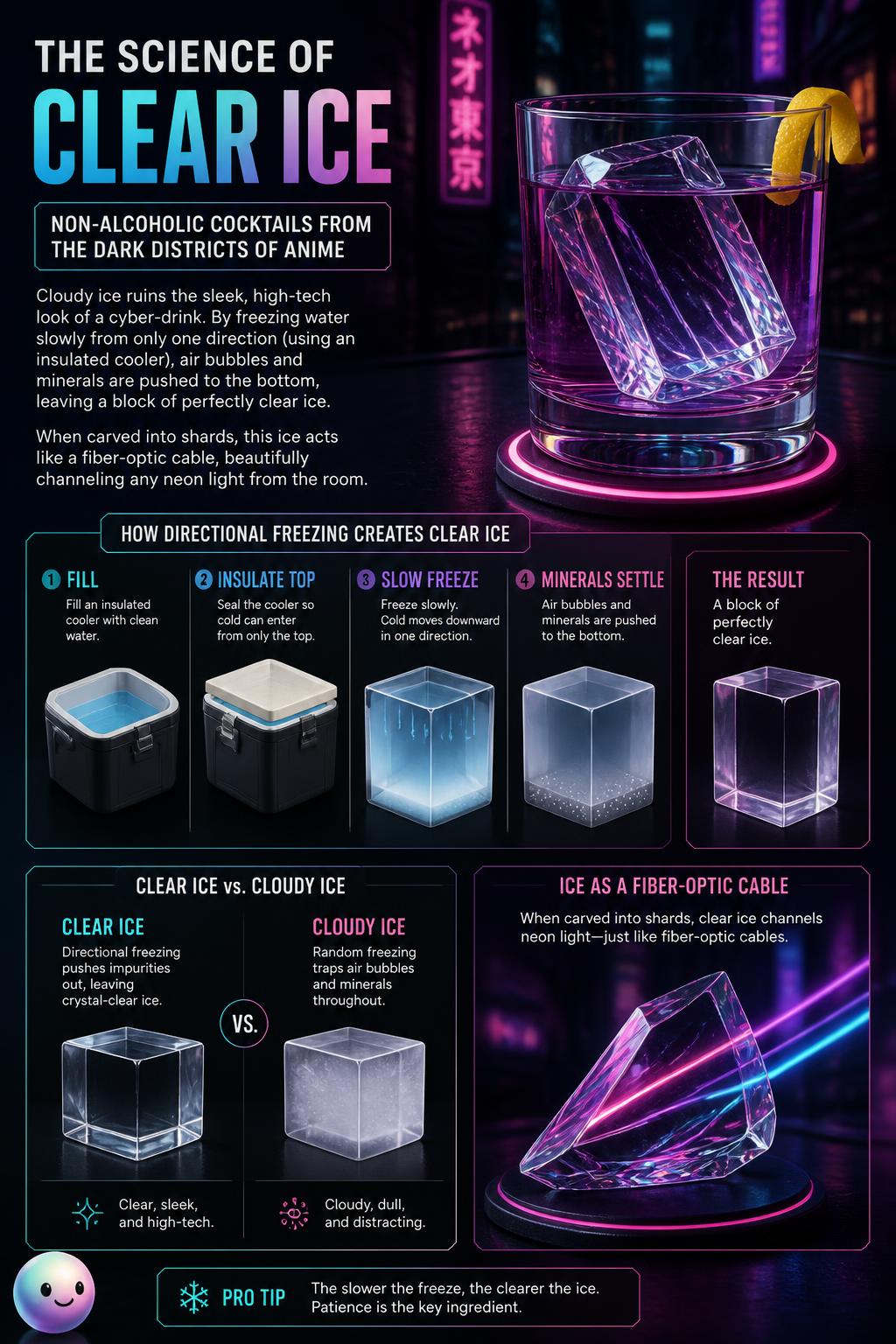The science of clear ice