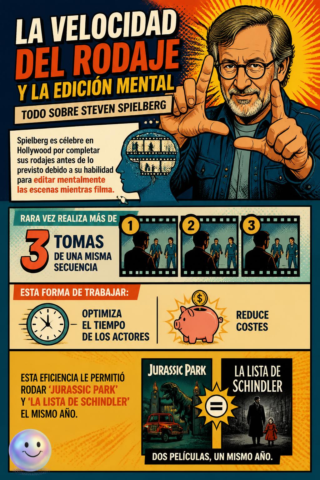 La velocidad del rodaje y la edición mental