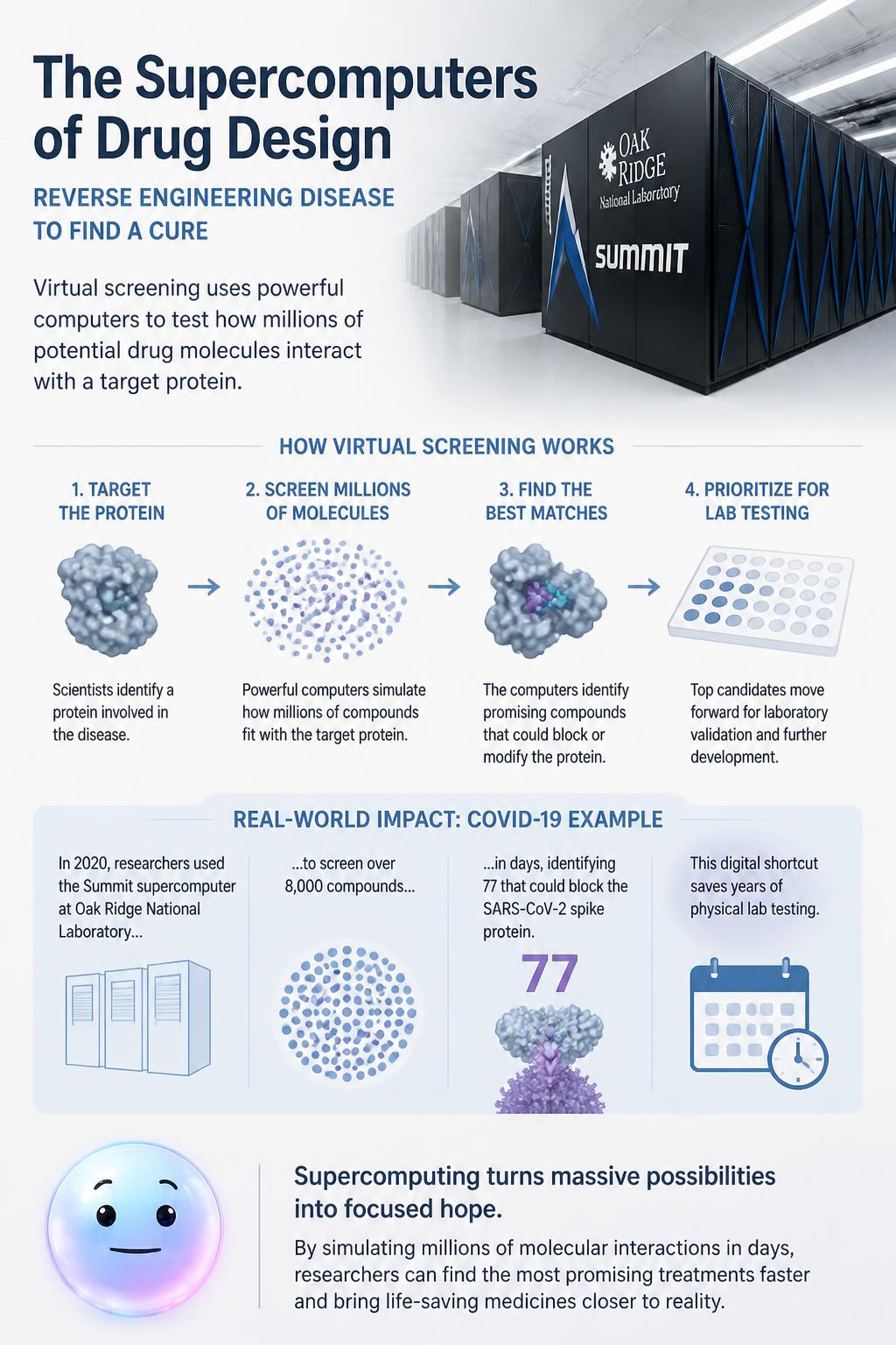 Supercomputers in Drug Design: Finding Cures