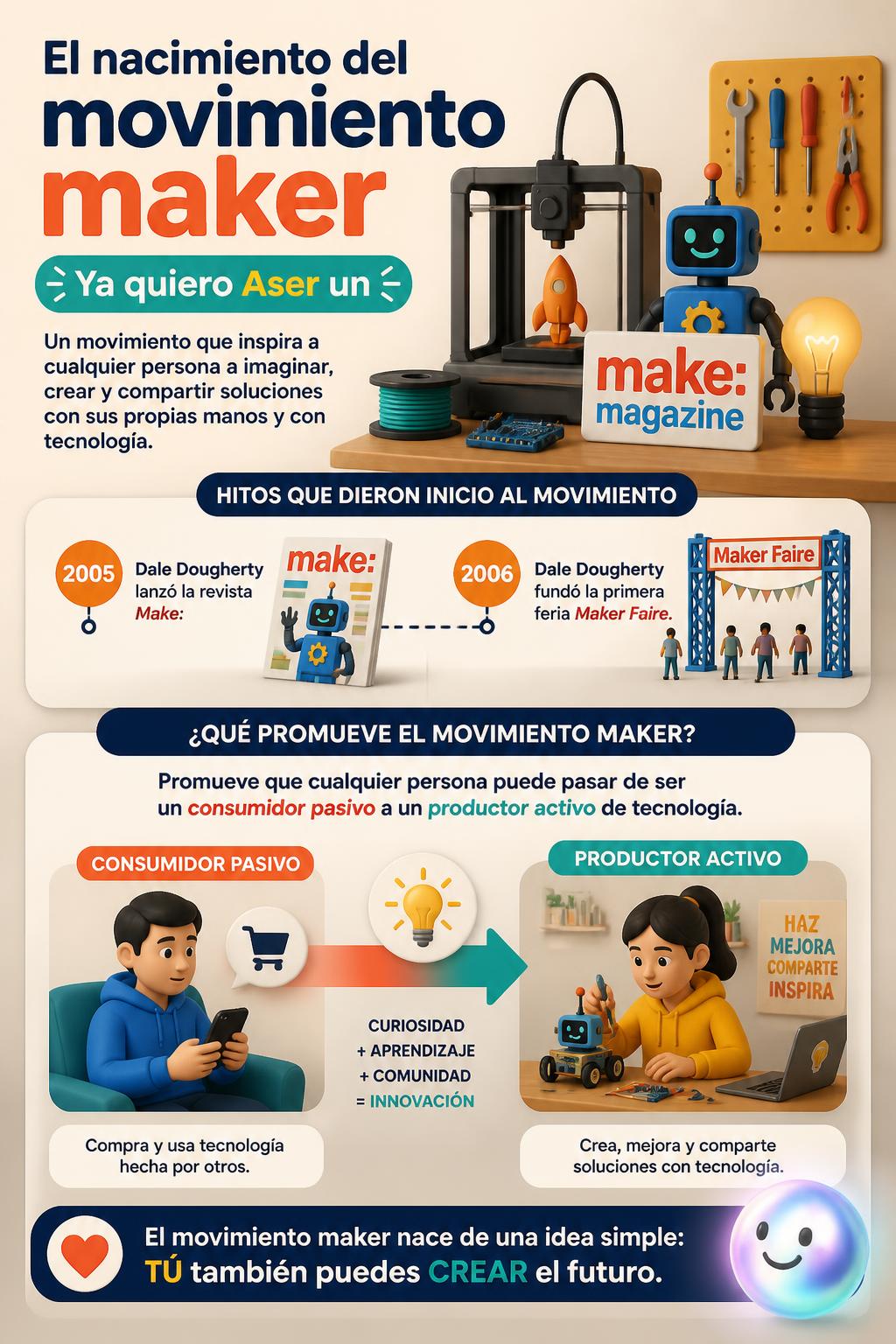 El nacimiento del movimiento maker