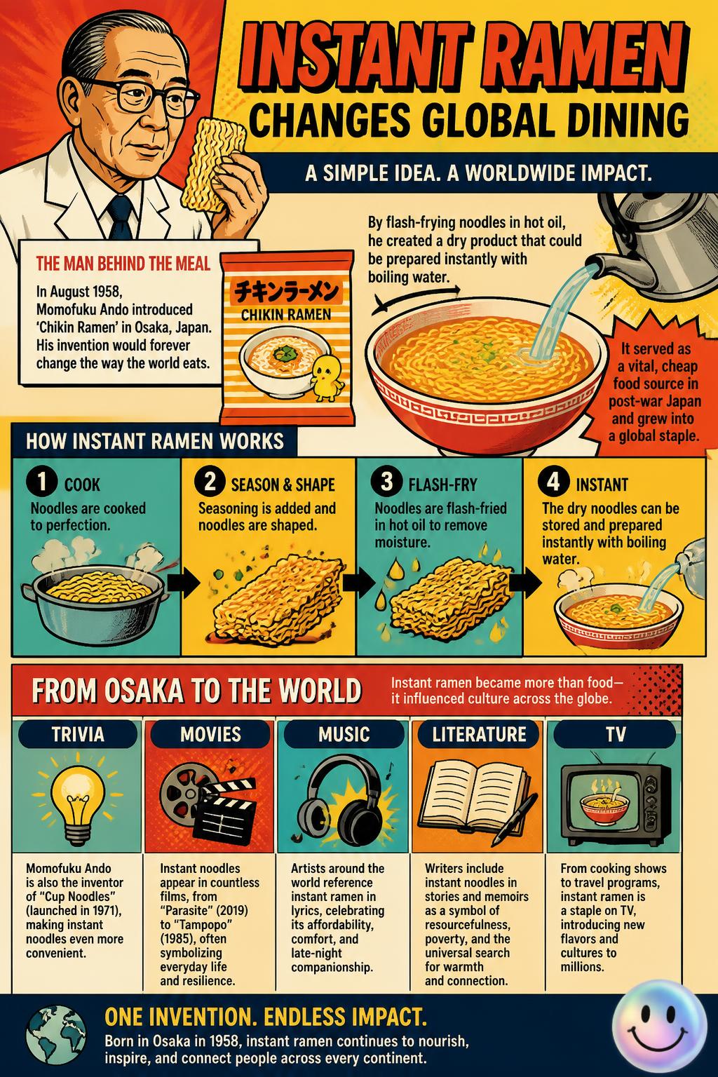 Instant ramen changes global dining