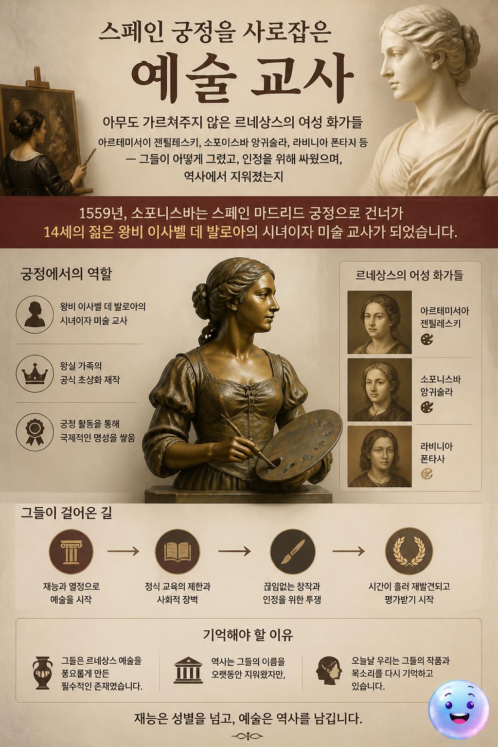 스페인 궁정을 사로잡은 예술 교사
