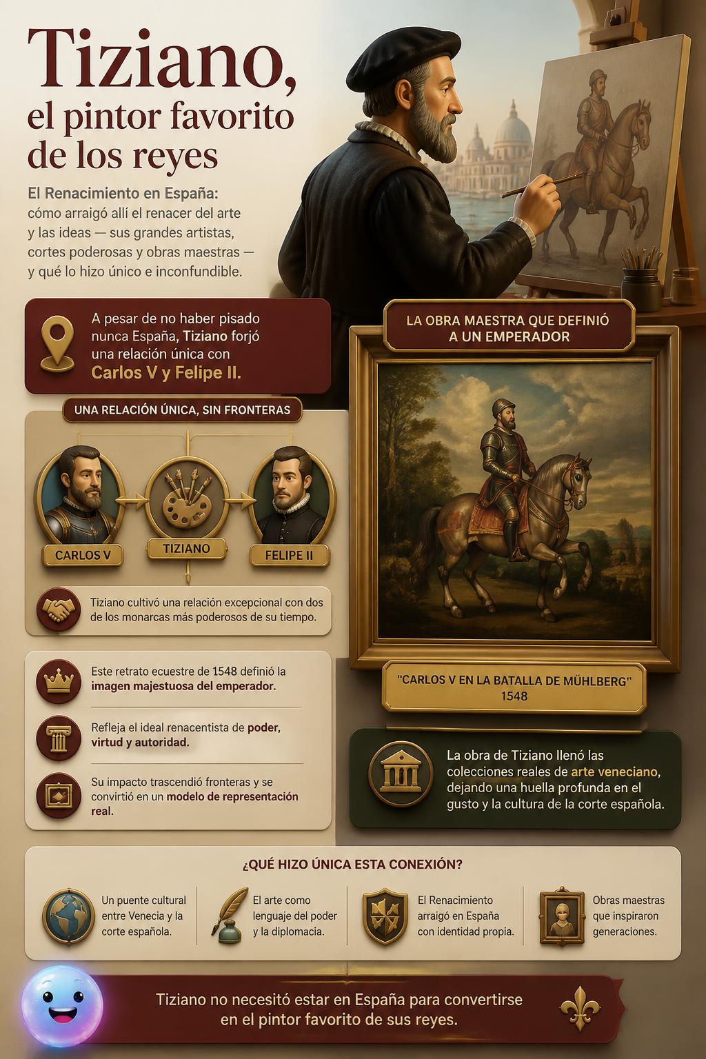 Tiziano, el pintor favorito de los reyes