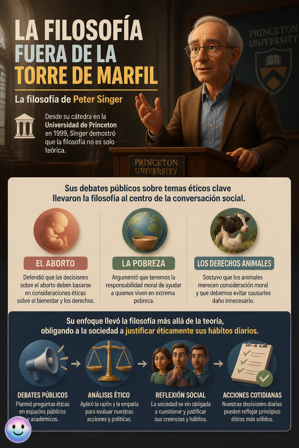 La filosofía fuera de la torre de marfil