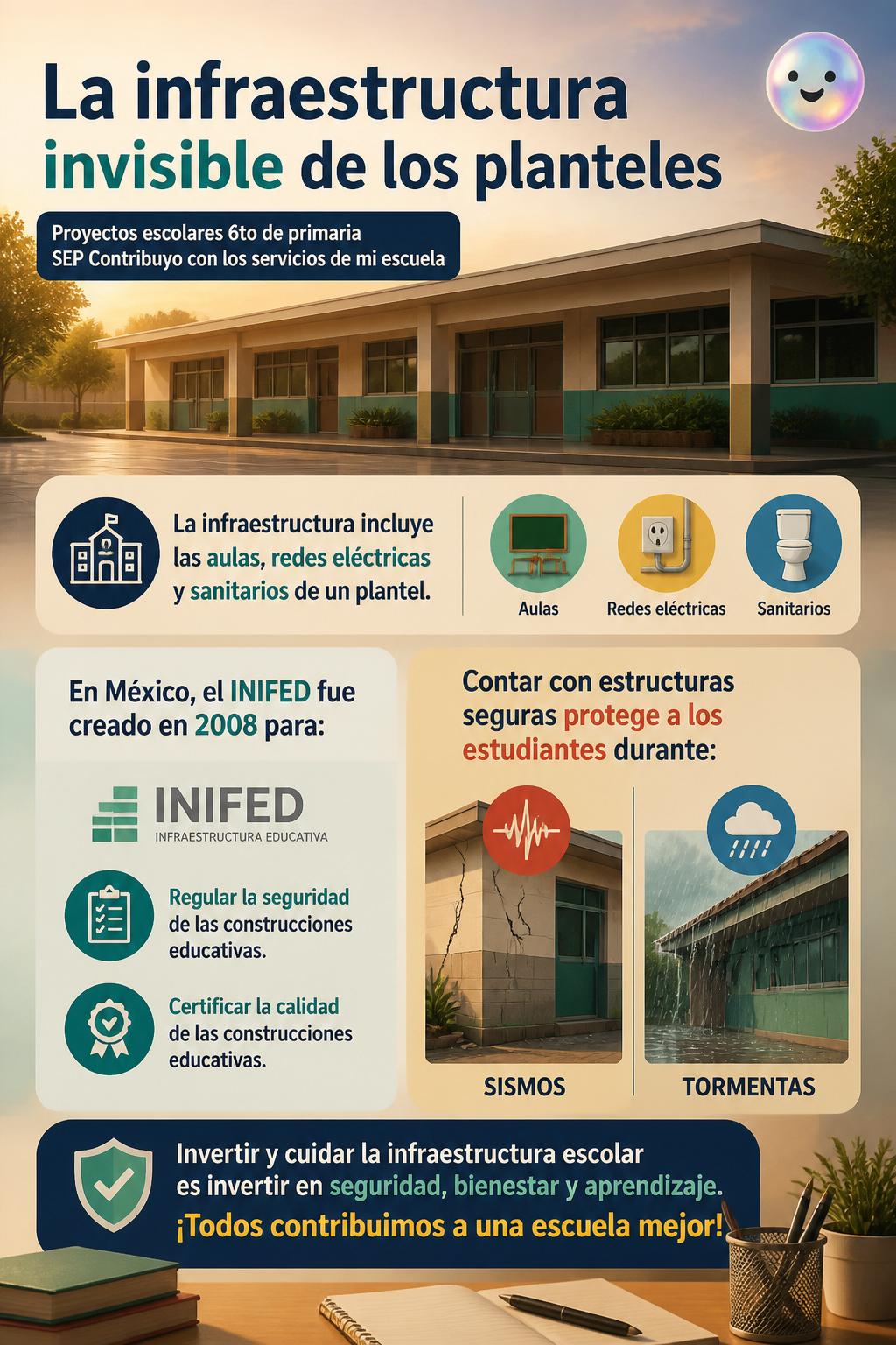 La infraestructura invisible de los planteles