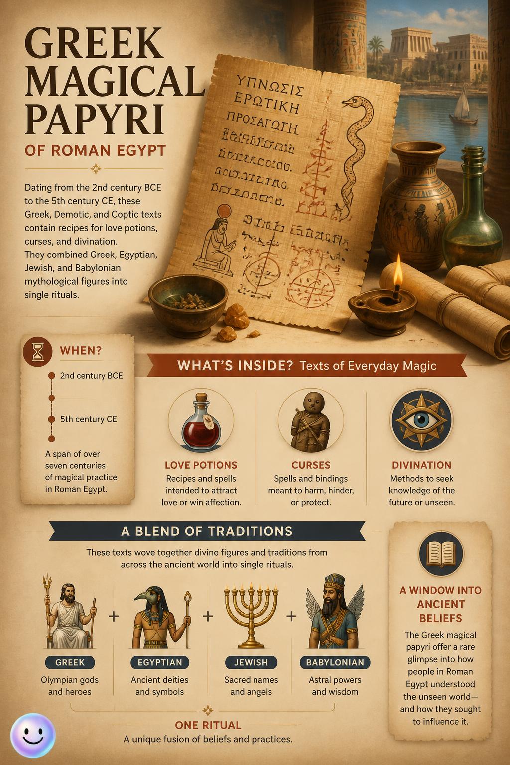 Greek magical papyri of Roman Egypt