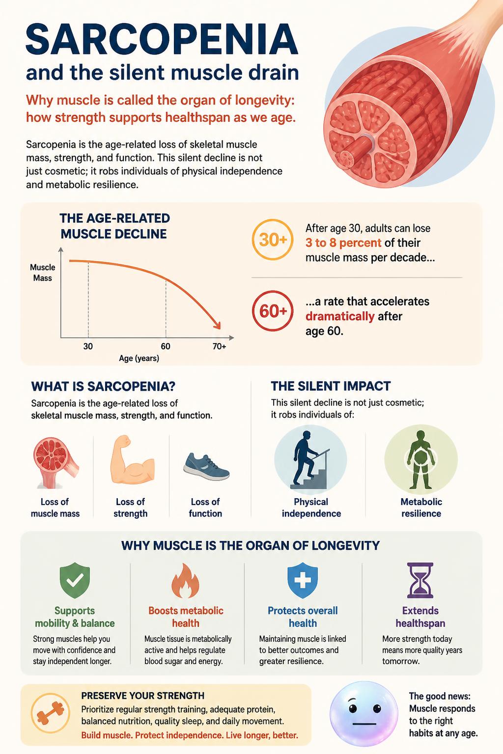 Sarcopenia and the silent muscle drain