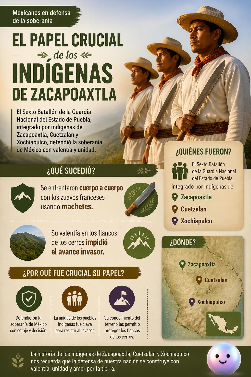El papel crucial de los indígenas de Zacapoaxtla