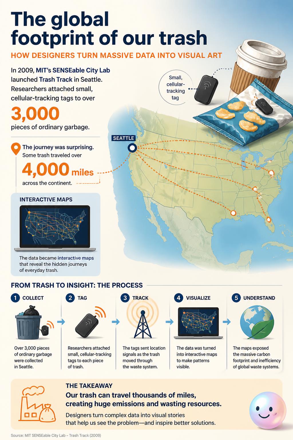 The global footprint of our trash