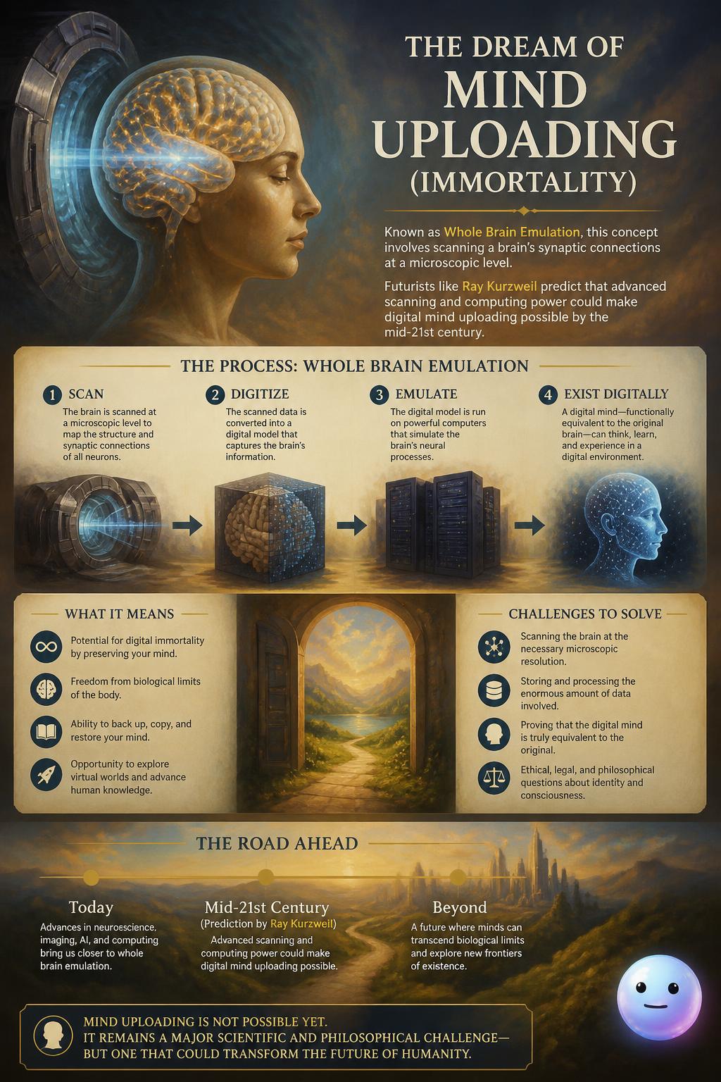 The dream of mind uploading
