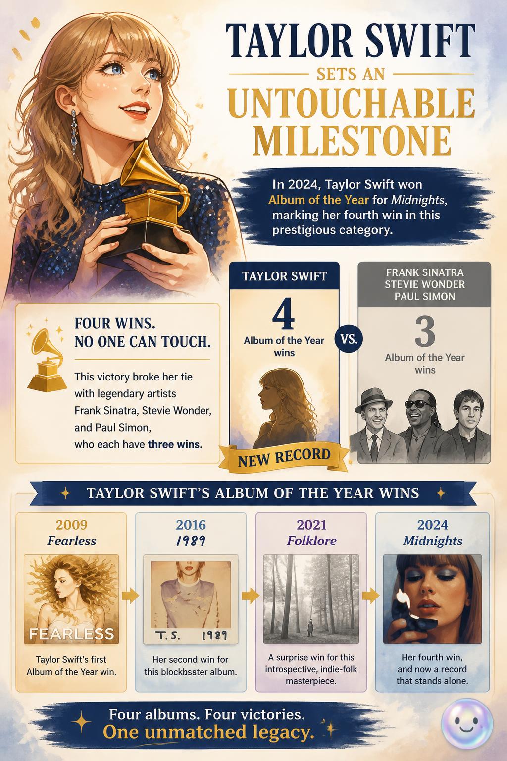 Taylor Swift sets an untouchable milestone