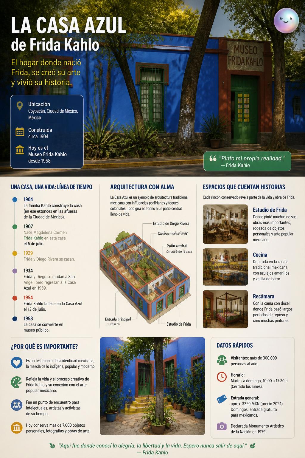 La Casa Azul de Frida Kahlo