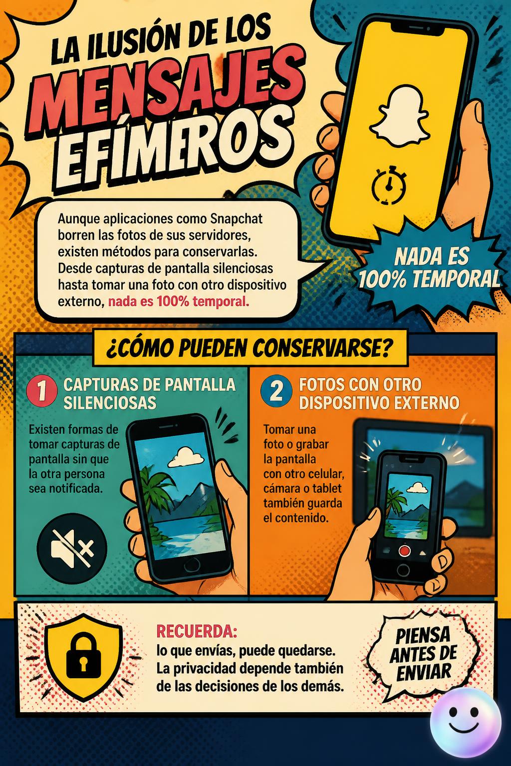 La ilusión de los mensajes efímeros