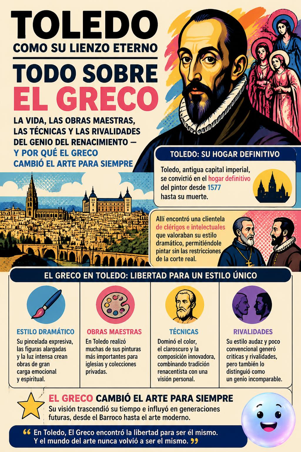 Toledo como su lienzo eterno